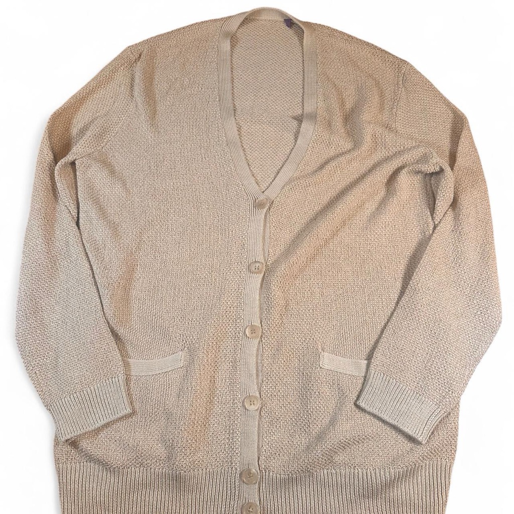 Ralph Lauren Purple Label Womenâs Silk Tweed Birdseye Cardigan